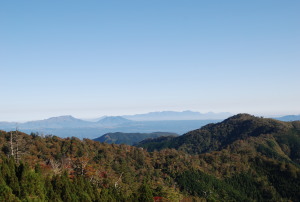 小川岳ルートの尾根